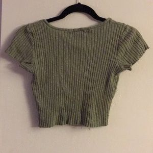 Urban Outfitters Tops - Urban Outfitters ripped cropped tee Urban Outfitters Tops - Urban Outfitters ripped cropped tee